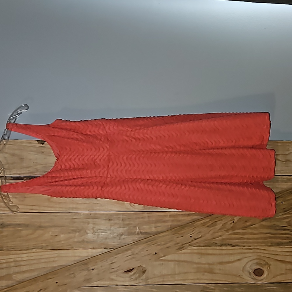 Coral Dress, size 4, barely worn